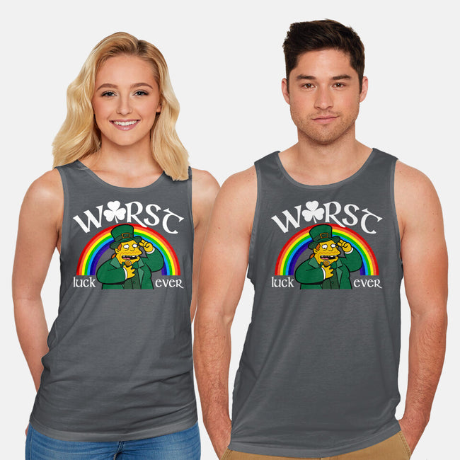 Worst Luck Ever-Unisex-Basic-Tank-Boggs Nicolas