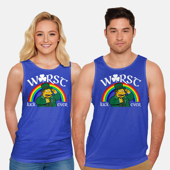 Worst Luck Ever-Unisex-Basic-Tank-Boggs Nicolas