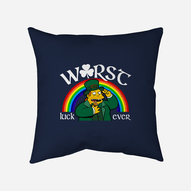 Worst Luck Ever-None-Removable Cover w Insert-Throw Pillow-Boggs Nicolas