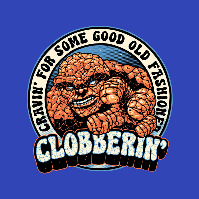Good Old Clobberin-Unisex-Crew Neck-Sweatshirt-momma_gorilla