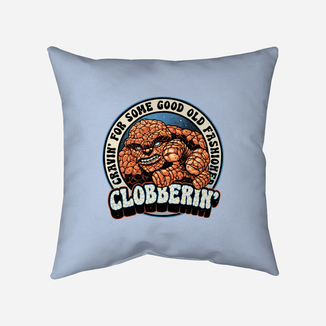 Good Old Clobberin-None-Removable Cover w Insert-Throw Pillow-momma_gorilla