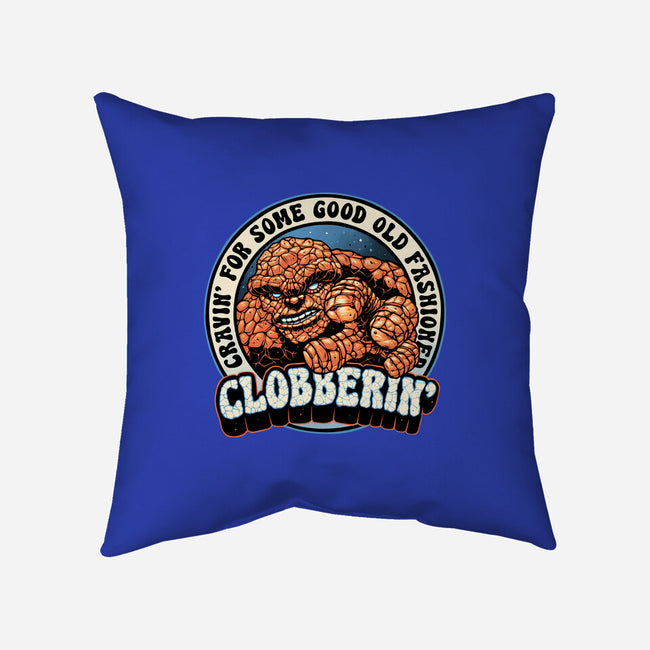 Good Old Clobberin-None-Removable Cover w Insert-Throw Pillow-momma_gorilla