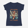 My Game My Rules-Womens-V-Neck-Tee-Heyra Vieira