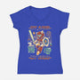 My Game My Rules-Womens-V-Neck-Tee-Heyra Vieira