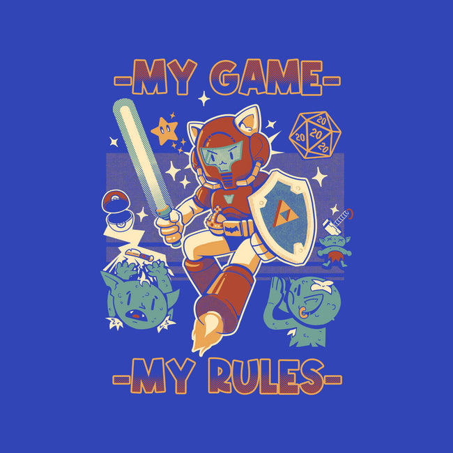 My Game My Rules-Womens-Fitted-Tee-Heyra Vieira