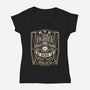 Rye Fighter-Womens-V-Neck-Tee-Wheels