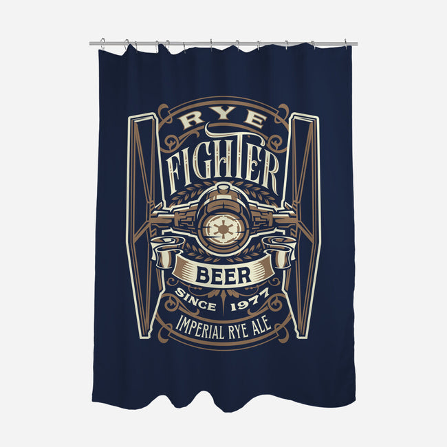 Rye Fighter-None-Polyester-Shower Curtain-Wheels