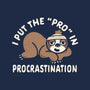 The Pro In Procrastination-Mens-Basic-Tee-Nemons