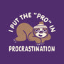 The Pro In Procrastination-Womens-Off Shoulder-Sweatshirt-Nemons