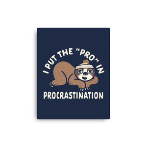 The Pro In Procrastination