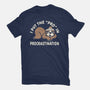 The Pro In Procrastination-Womens-Fitted-Tee-Nemons