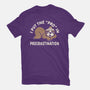 The Pro In Procrastination-Womens-Basic-Tee-Nemons