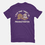 The Pro In Procrastination-Womens-Fitted-Tee-Nemons