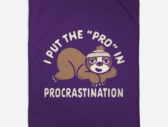 The Pro In Procrastination