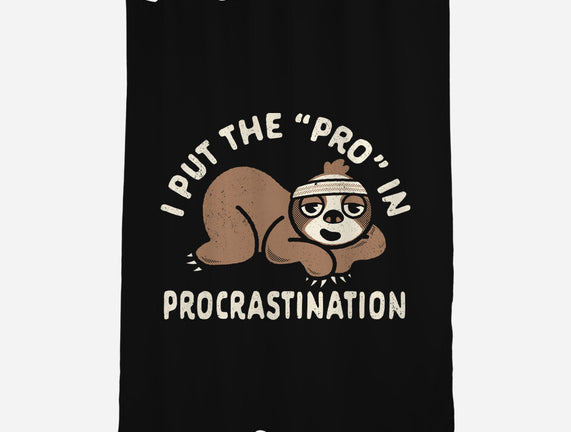 The Pro In Procrastination