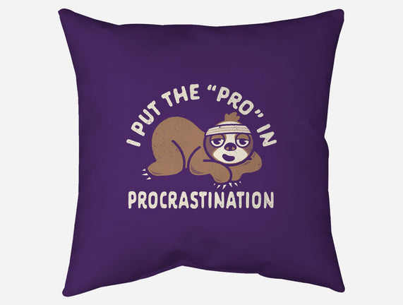 The Pro In Procrastination