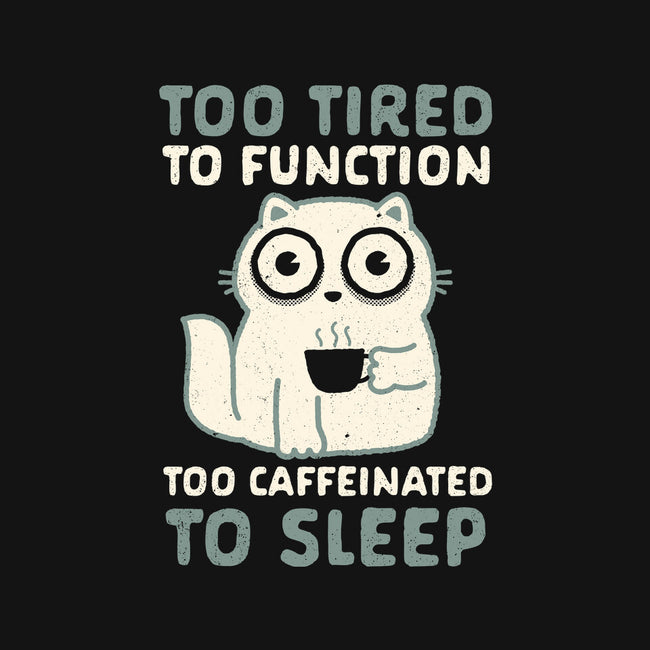 Too Tired Too Caffeinated-Womens-V-Neck-Tee-Nemons