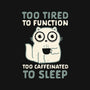 Too Tired Too Caffeinated-None-Adjustable Tote-Bag-Nemons