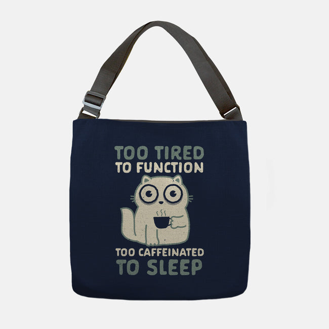Too Tired Too Caffeinated-None-Adjustable Tote-Bag-Nemons