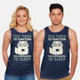 Too Tired Too Caffeinated-Unisex-Basic-Tank-Nemons