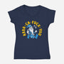 Abra Ca Eff You-Womens-V-Neck-Tee-Nemons