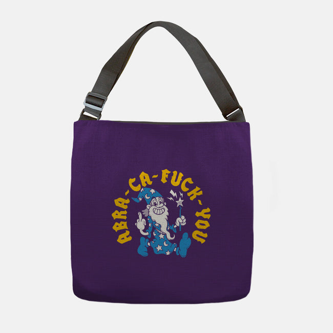 Abra Ca Eff You-None-Adjustable Tote-Bag-Nemons