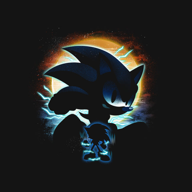 Hedgehog Night-Unisex-Crew Neck-Sweatshirt-dandingeroz