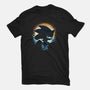 Hedgehog Night-Mens-Heavyweight-Tee-dandingeroz