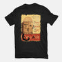 Tournee Du Schrodinger Chat-Womens-Fitted-Tee-fanfabio