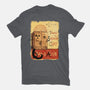 Tournee Du Schrodinger Chat-Womens-Fitted-Tee-fanfabio