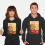 Tournee Du Schrodinger Chat-Unisex-Pullover-Sweatshirt-fanfabio