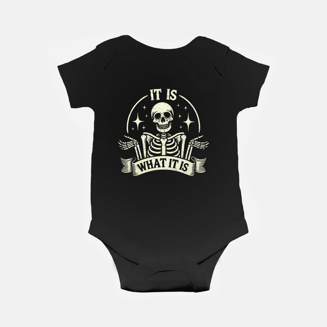 It Is What It Is-Baby-Basic-Onesie-BridgeWalker