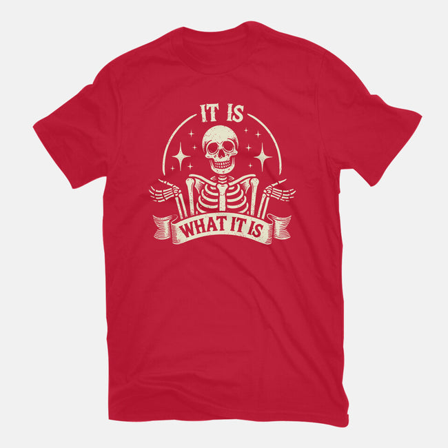 It Is What It Is-Womens-Fitted-Tee-BridgeWalker