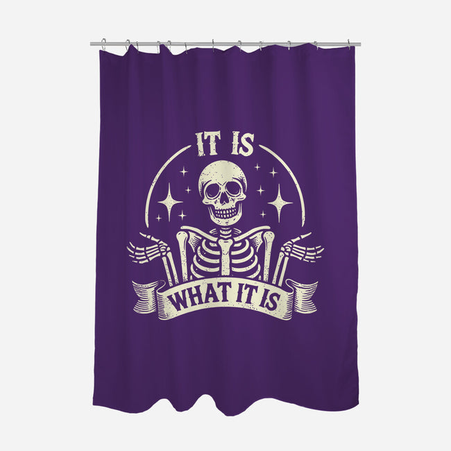 It Is What It Is-None-Polyester-Shower Curtain-BridgeWalker