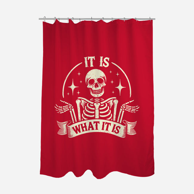 It Is What It Is-None-Polyester-Shower Curtain-BridgeWalker