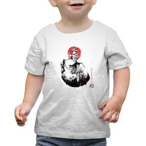 Moonlit Maiden Sumi-e