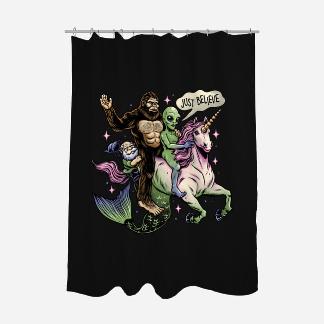 Just Believe-None-Polyester-Shower Curtain-momma_gorilla