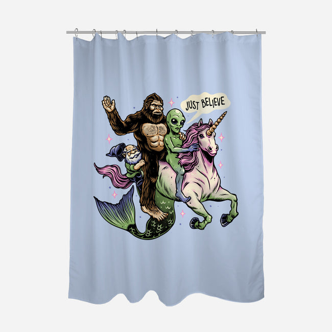 Just Believe-None-Polyester-Shower Curtain-momma_gorilla