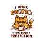 I Drink Coffee To Protect You-Baby-Basic-Tee-kg07