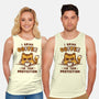 I Drink Coffee To Protect You-Unisex-Basic-Tank-kg07