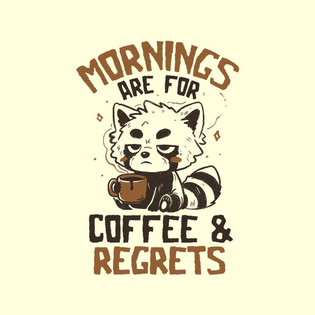 Coffee And Regrets-None-Adjustable Tote-Bag-koalastudio