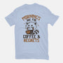 Coffee And Regrets-Womens-Fitted-Tee-koalastudio