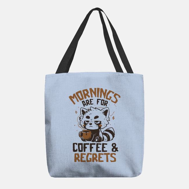 Coffee And Regrets-None-Basic Tote-Bag-koalastudio