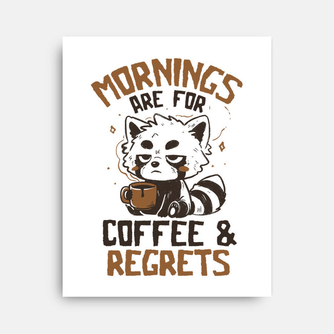 Coffee And Regrets-None-Stretched-Canvas-koalastudio