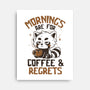 Coffee And Regrets-None-Stretched-Canvas-koalastudio