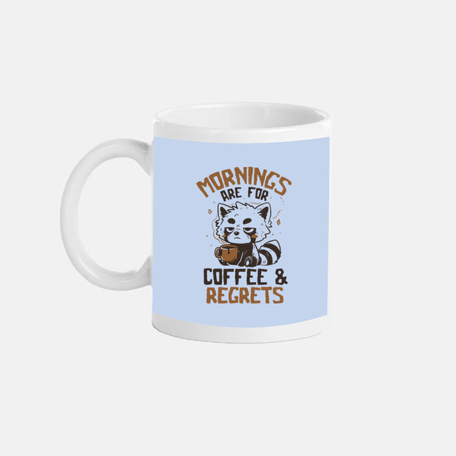 Coffee And Regrets-None-Mug-Drinkware-koalastudio