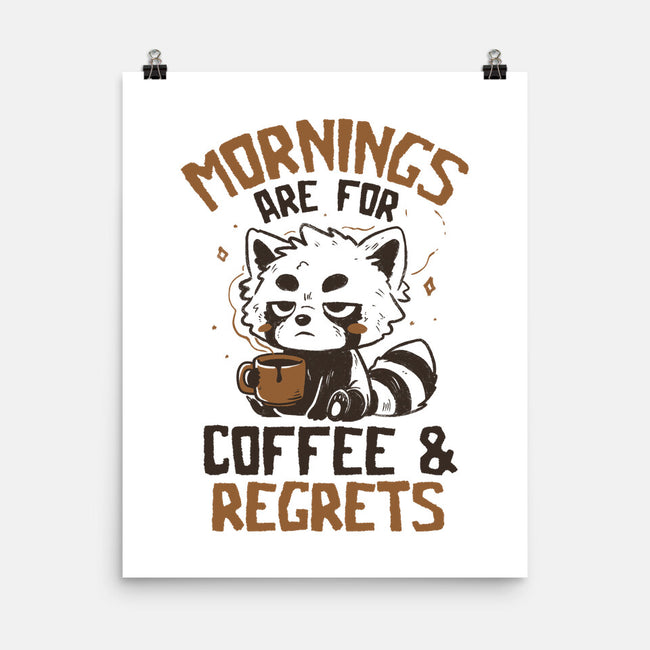 Coffee And Regrets-None-Matte-Poster-koalastudio