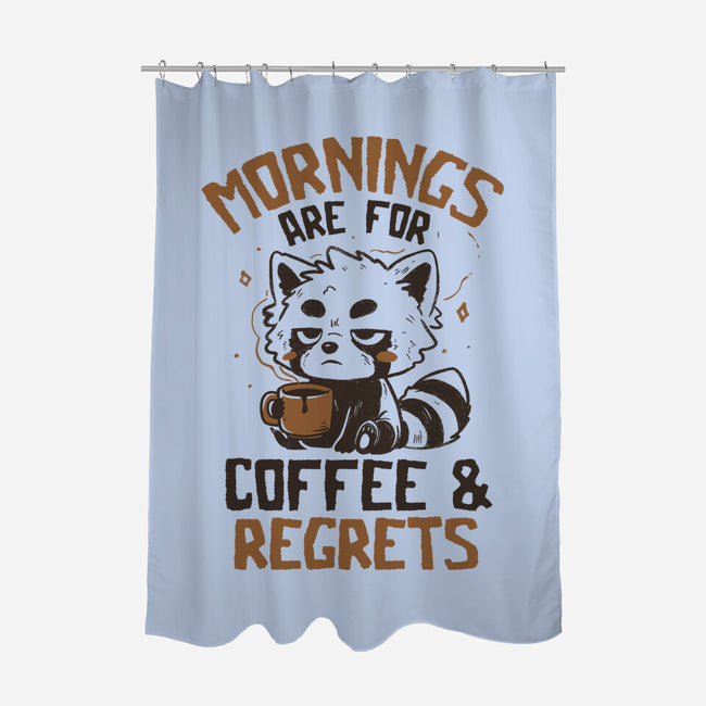 Coffee And Regrets-None-Polyester-Shower Curtain-koalastudio