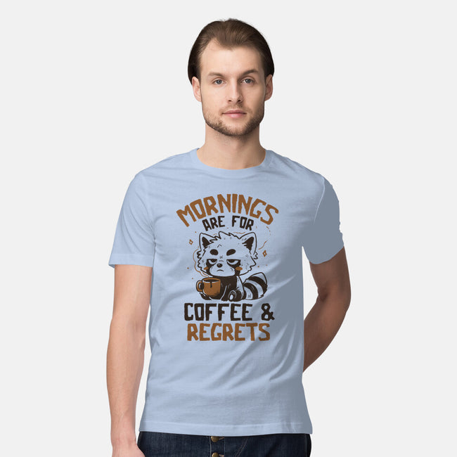 Coffee And Regrets-Mens-Premium-Tee-koalastudio