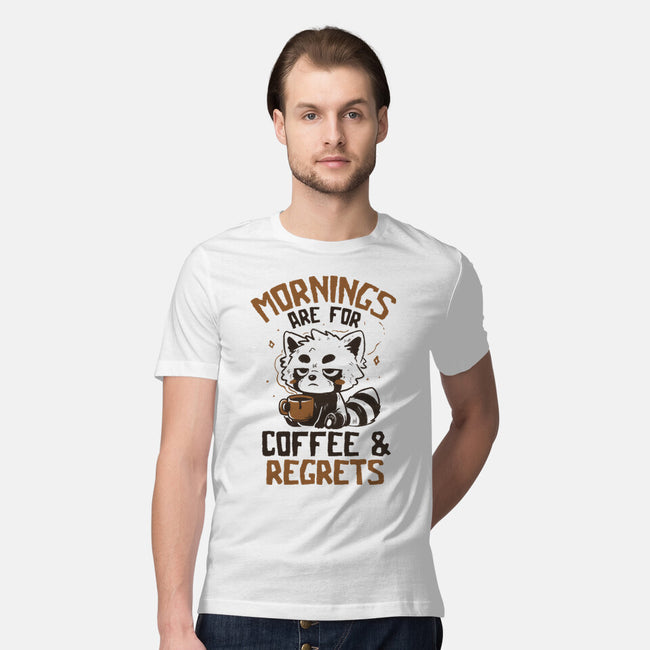 Coffee And Regrets-Mens-Premium-Tee-koalastudio